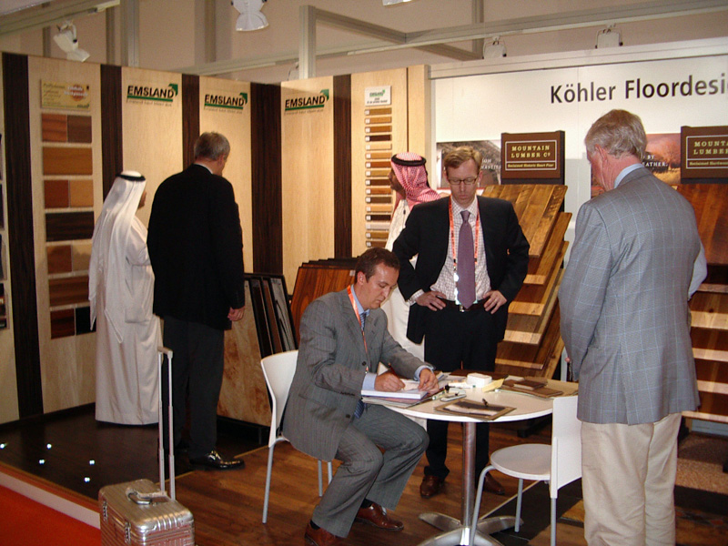 Köhler Floordesign auf der DOMOTEX Middle East 2009